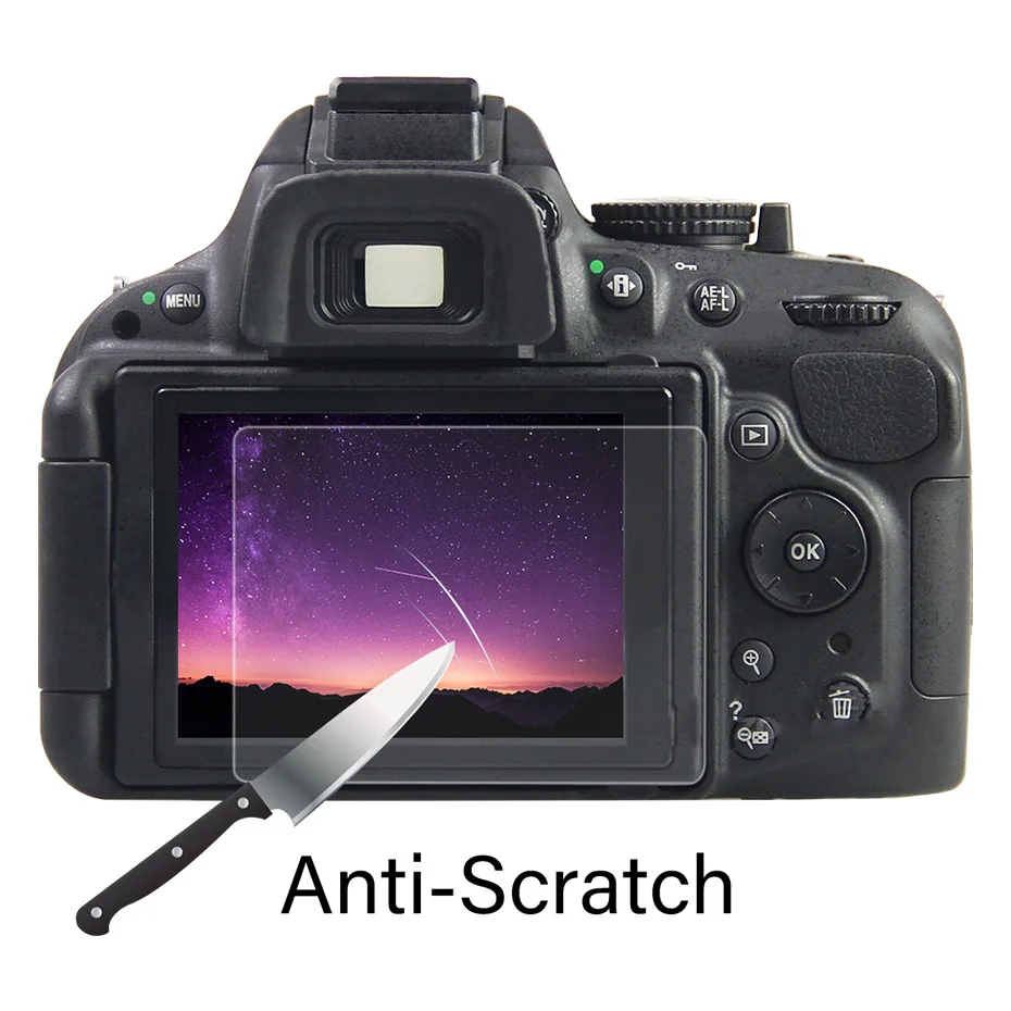 Экран протектор для Nikon D5600 D7100 D7200 D7500 закаленное Стекло Защитная пленка для ЖК-дисплея для NIKON D5 D500 D600 D610 D750 D800 D810