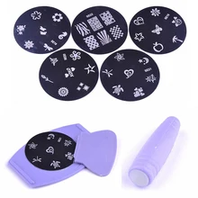 Newest Finger Print Device Express Salon Nail Art Print Device Nail Art Device Machine Nail Art Useable Stamping Kit Tools