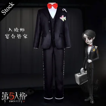 

Anime! Game Identity V Departures Aesop Carl The Banquet Housekeeper Unique Fashion Skin Uniform Cosplay Costume Free Shipping
