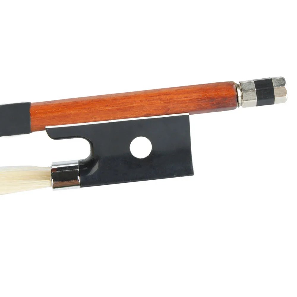 New 4/4 Full Size Arbor Horsehair Violin Bow Black 