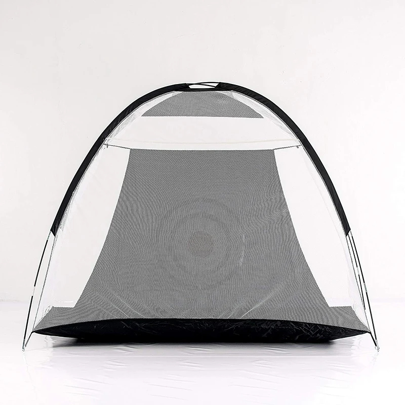 Pop-Up Golf Hitting Practice Net Foldable Golf Hitting Cage With Target Suitable For Indoor Outdoor Golf Training Aids Pop-Up Golf Hitting Practice Net Foldable Golf Hitting Cage With Target Suitable For Indoor Outdoor Golf Training Aids