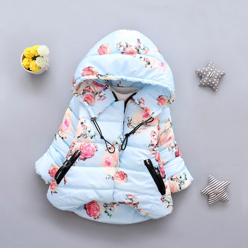 

Girls Jacket Fashion Winter Warm Jackes For Girls Coats Kids Outerwear Minni Cartoon High Quality Down Jacket For Kids Clothes