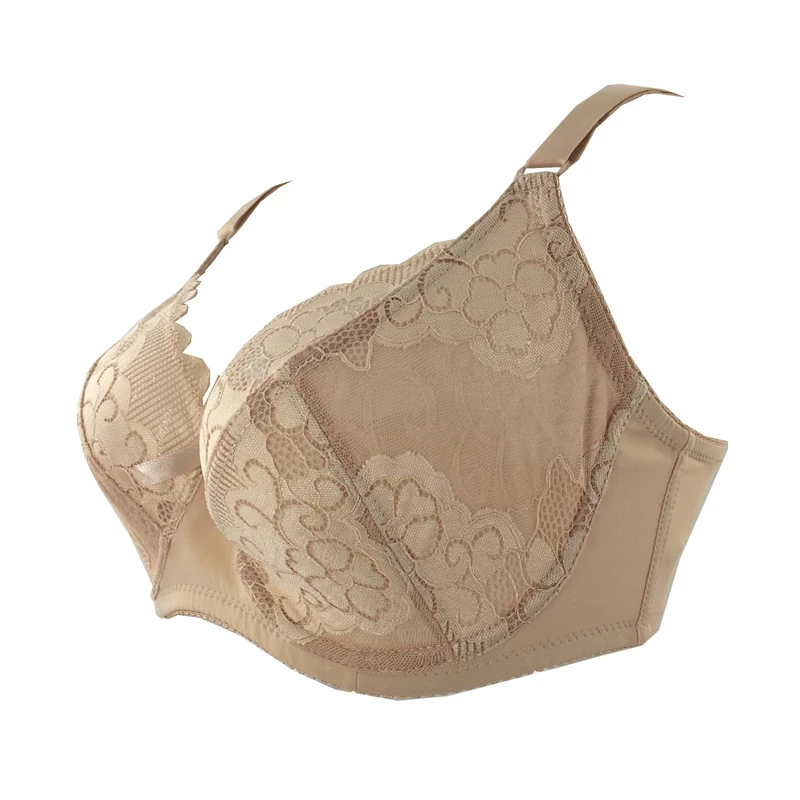 Buy Lace Minimizer Bra For Women Sexy Embroidery