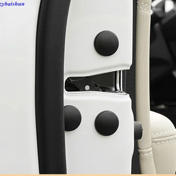 

12Pc Car Door Lock Screw Protector Cover Anti-Rust Screws Cap Stickers For Nissan Teana X-Trail Qashqai Livina Sylphy Tiida