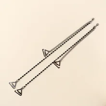 2 шт./упак. женские роскошные стразы, близко расположены чашечки, аксессуары мокасины; Цвет серебристый, черный цепи плечевые ремни регулируются Блеск Бретельки Бюстгальтера