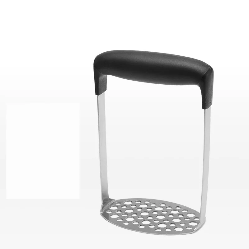 Stainless Steel Potato Masher With Broad Mashing Plate For Smooth Mashed Potatoes Fruit Vegetable Tools Press Crusher (6)