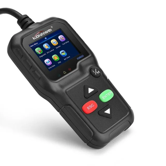 Профессиональный ODB2 сканер Code Reader KW680 Поддержка нескольких языков OBD2 автомобильные сканер автоматически диагностического инструмента