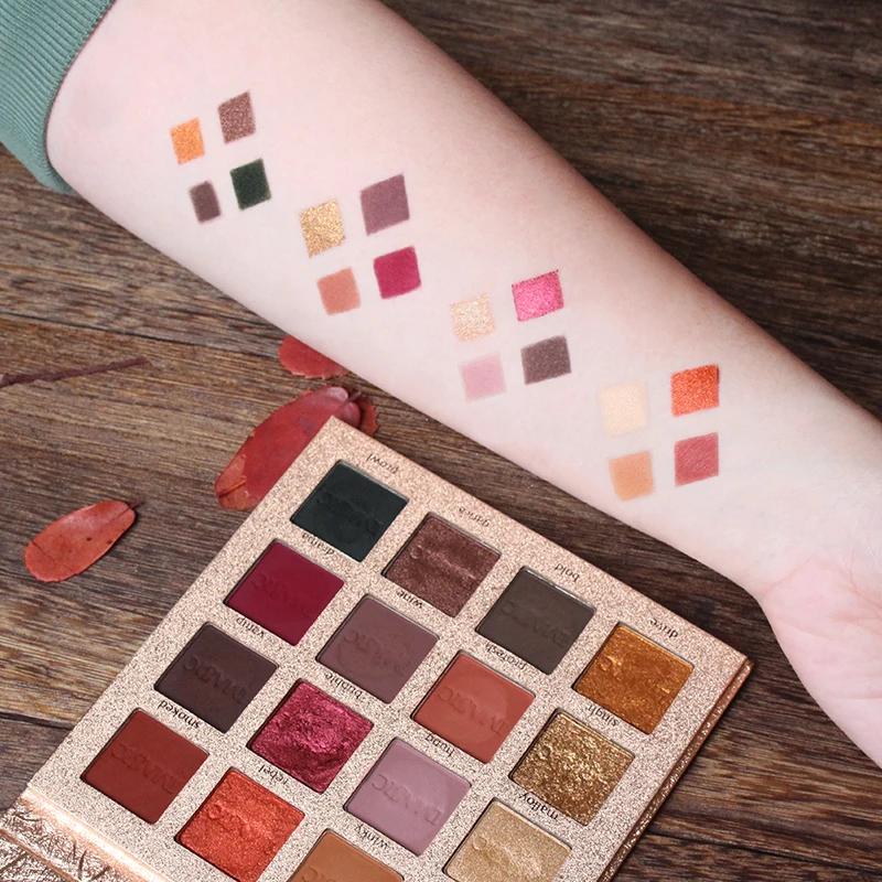  IMAGIC Beauty Shimmer Eyeshadow 16 Colors Palette Matte Eyeshadow New Glitter Palette Make Up Set
