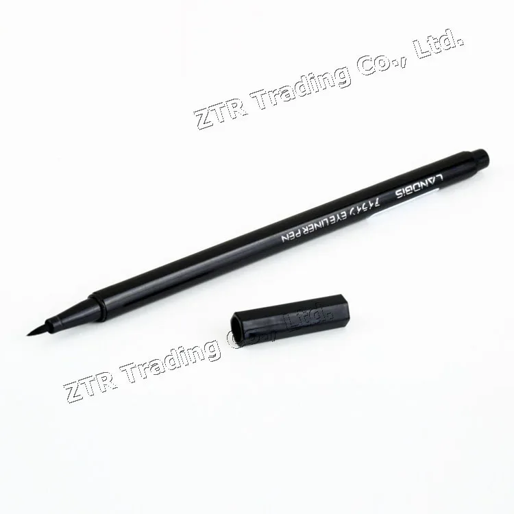 6 шт. жидкая подводка для глаз Ручка черный 0,1 мм карандаш для макияжа 1 комплект дизайн водонепроницаемый водостойкий делимитация Maquillaje maquillage