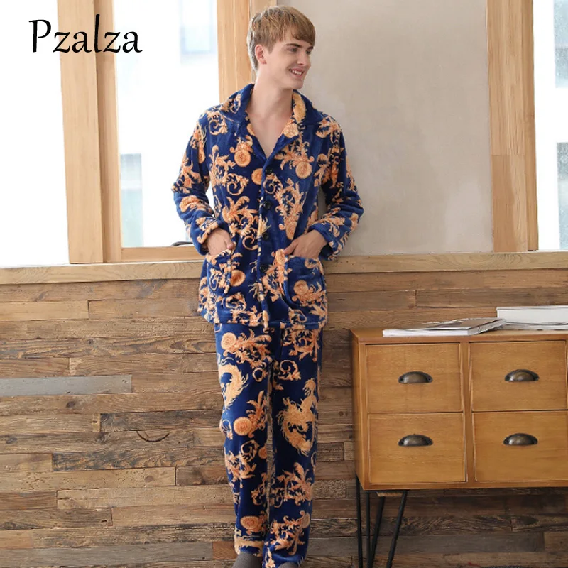 mens winter nightwear