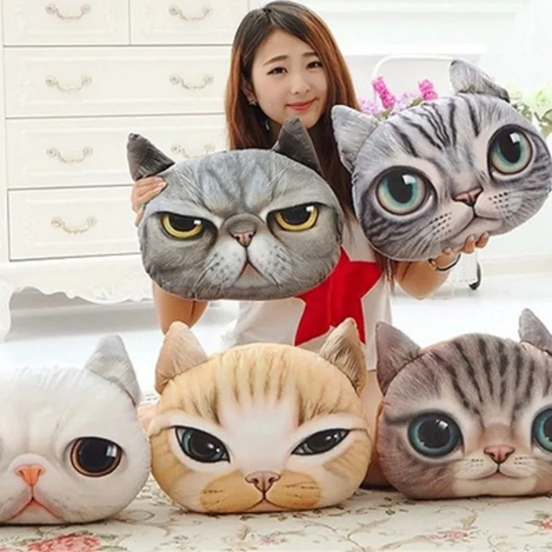 40cm-38cm-3D-Pillow-Cushion-Per8cm-New-Personality-Car-Cushion-Creative-Cat-Nap-Pillow-Cute-Seat
