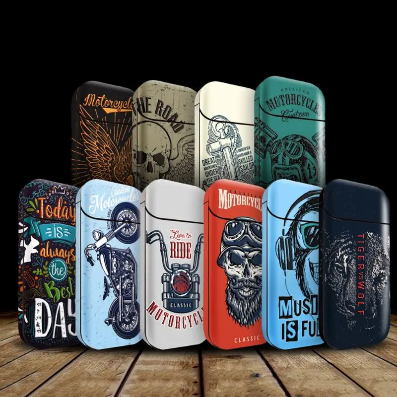 

Fashion Magic Shark Bumpy Sticker Printing Sticker Skin for IQOS Box Protective Cover Case