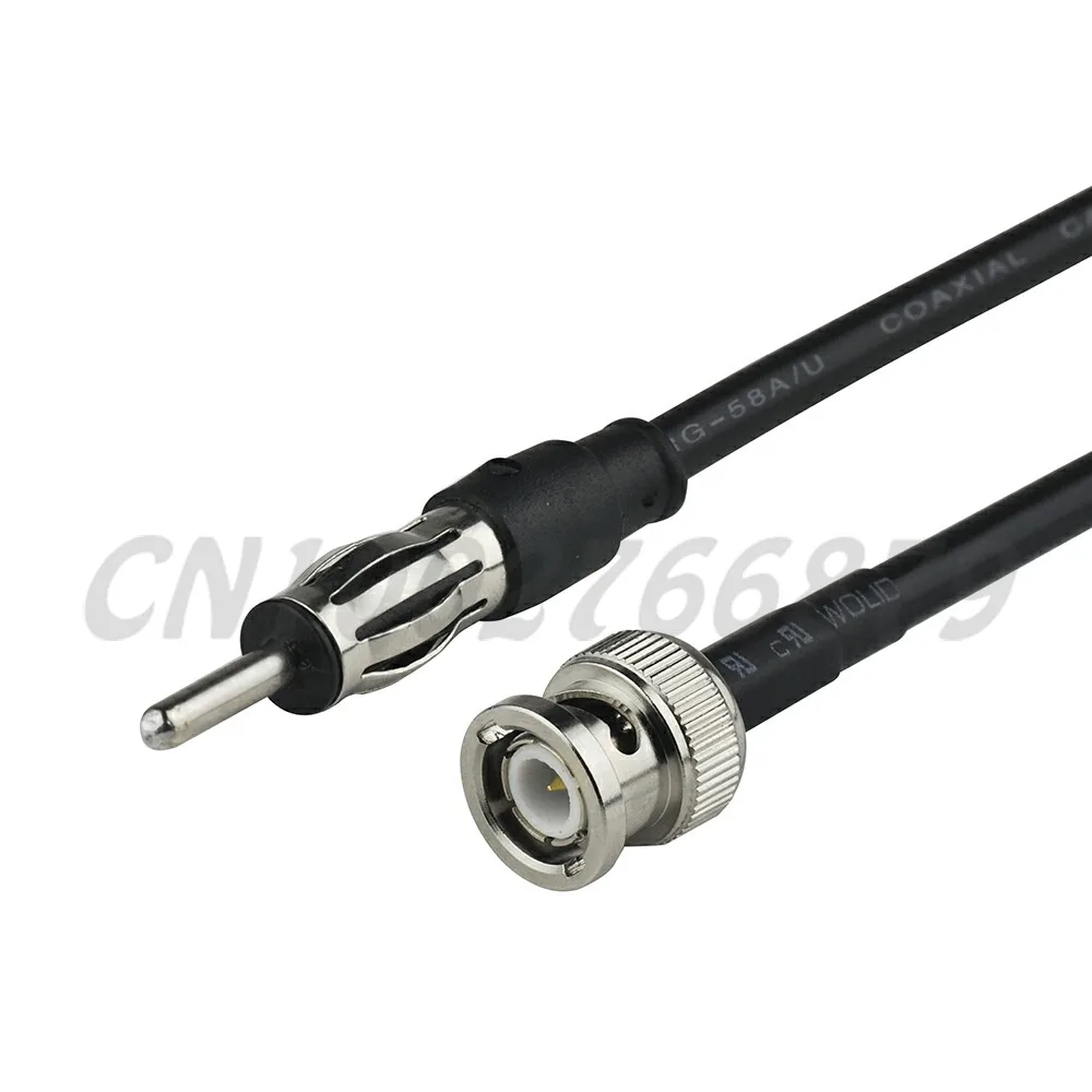 Buy 20cm AM/FM Radio Antenna Extension Adapter Cable BNC plug to AM/FM plug