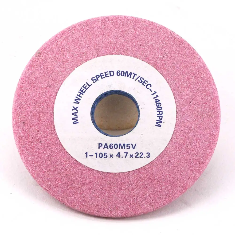 Buy 4 inch chainsaw grinding wheel pink sharpening abrasive stone Diameter 105