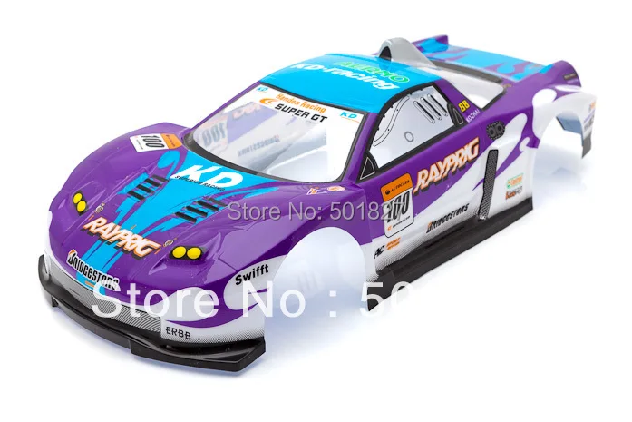 

YUKALA rc parts 1/10 PVC painted shell body Rc Auto 1:10 rc car body shell 190mm free shipping