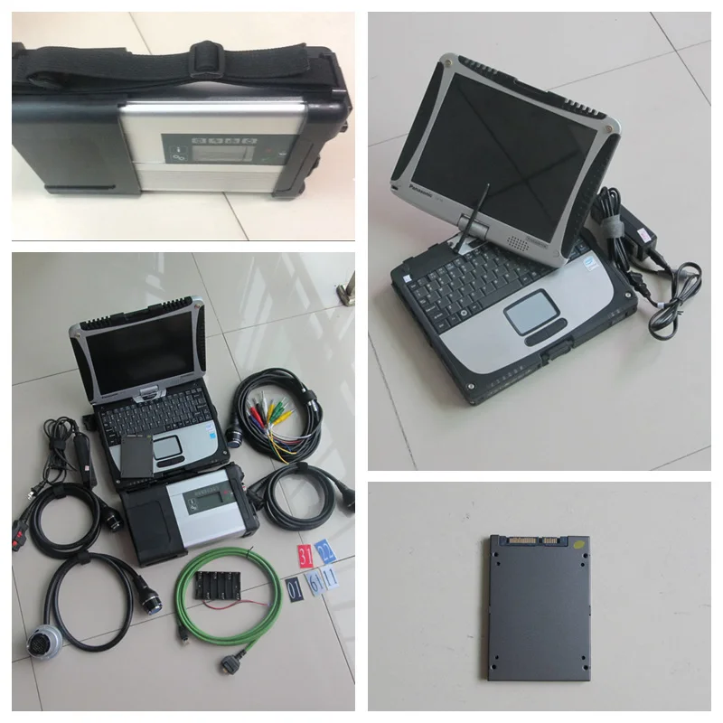  Top CF-19 laptop + 20199 v software ssd Volle Chip MB STAR C5 SD VERBINDEN WIFI diagnose werkzeug s