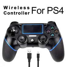 Zorx Bluetooth Wireless Gamepad Pro Controller For Sony PS4 Game Controller Joystick Gamepads For PlayStation 4 Slim Pro Console