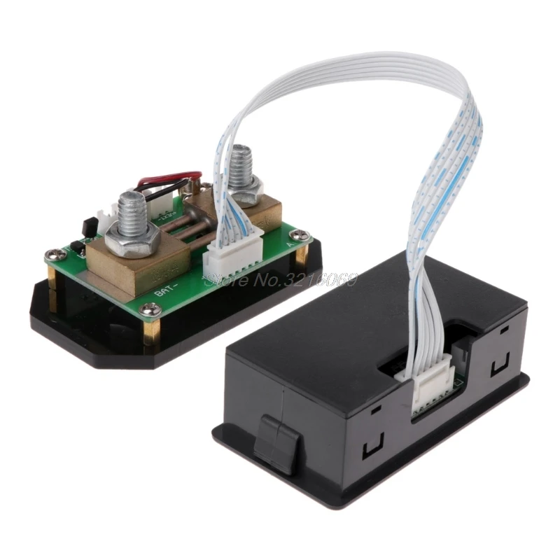 DC 120v 100A 200A 500A ЖК комбинированный измеритель напряжения тока кВт/ч ватт метр 12v 24v 48v