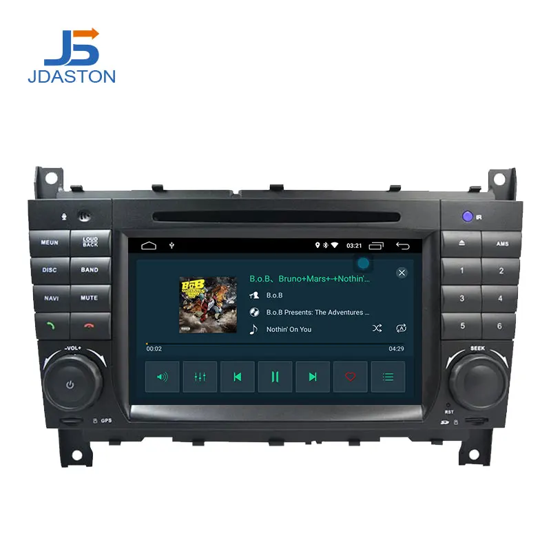 Excellent JDASTON Android 9.0 Car Multimedia Player For Mercedes Benz Sprinter W203 A180 Viano Vito A-class 2 Din Radio Car DVD GPS Stereo 1