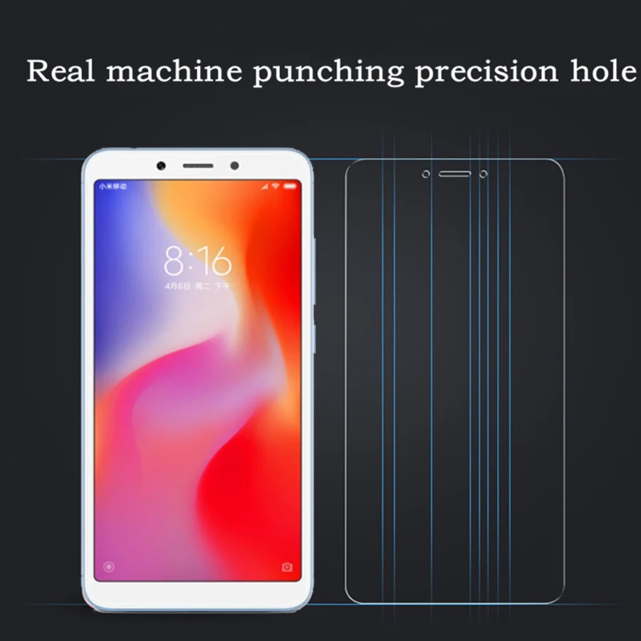 2 шт. подходит для Xiao Mi red 6A закаленное стекло 6 Pro 9 SE защитное 2.5D Global|Защитные