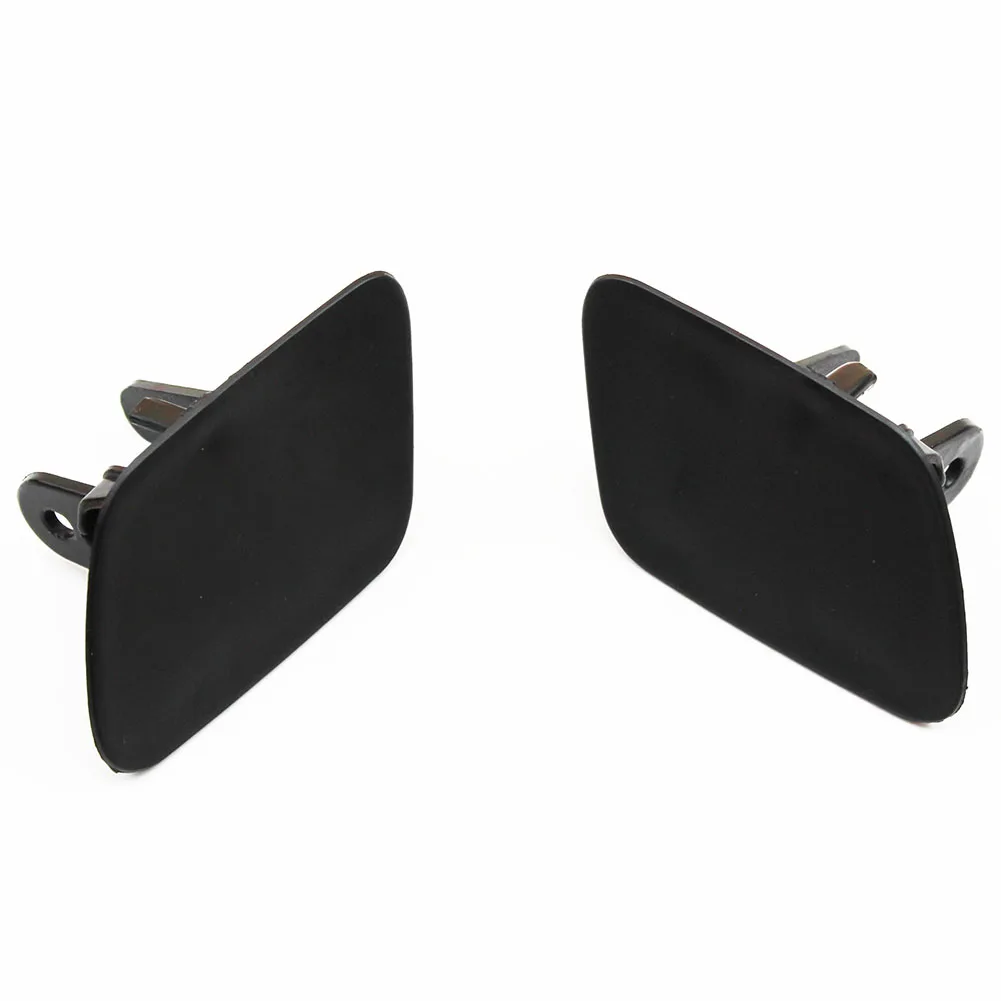 2Pcs RIGHT LEFT Headlight Washer Nozzle Cover Cap Unpainted for BMW X5 E70 07-11