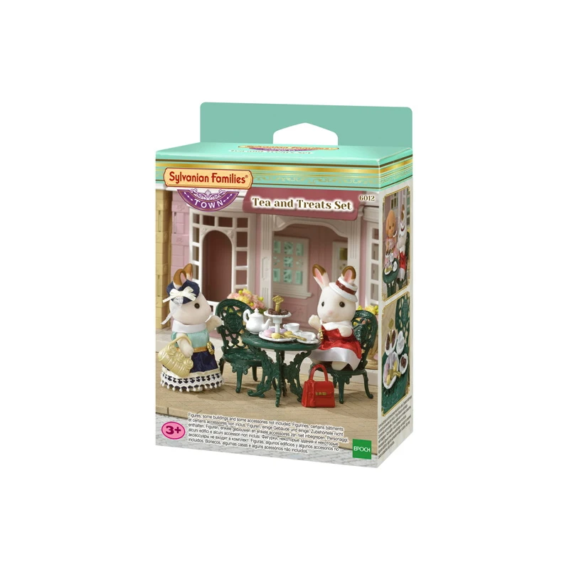 Набор аксессуаров для кукольного домика Sylvanian Families городской набор чая и