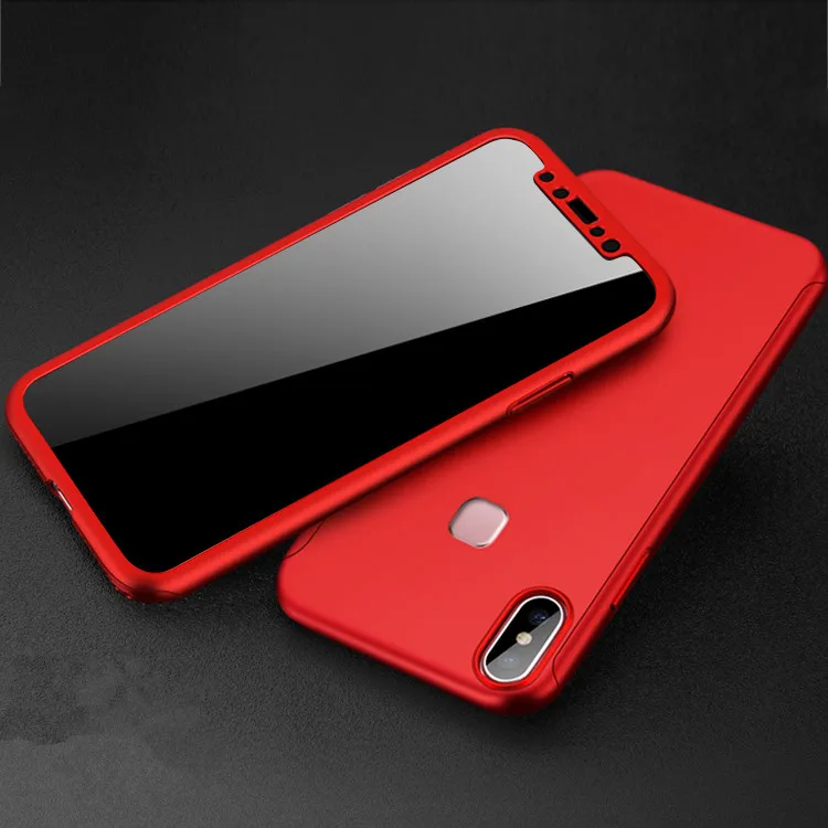 360 Full Cover Case for Vivo V9 Vivo Y85 Case Phone Back Cover Funda