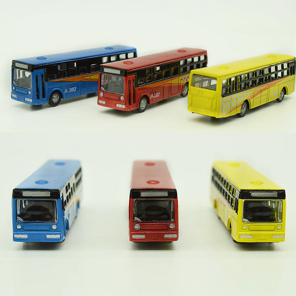 

1/150 scale model metal bus for architecture model building train layout