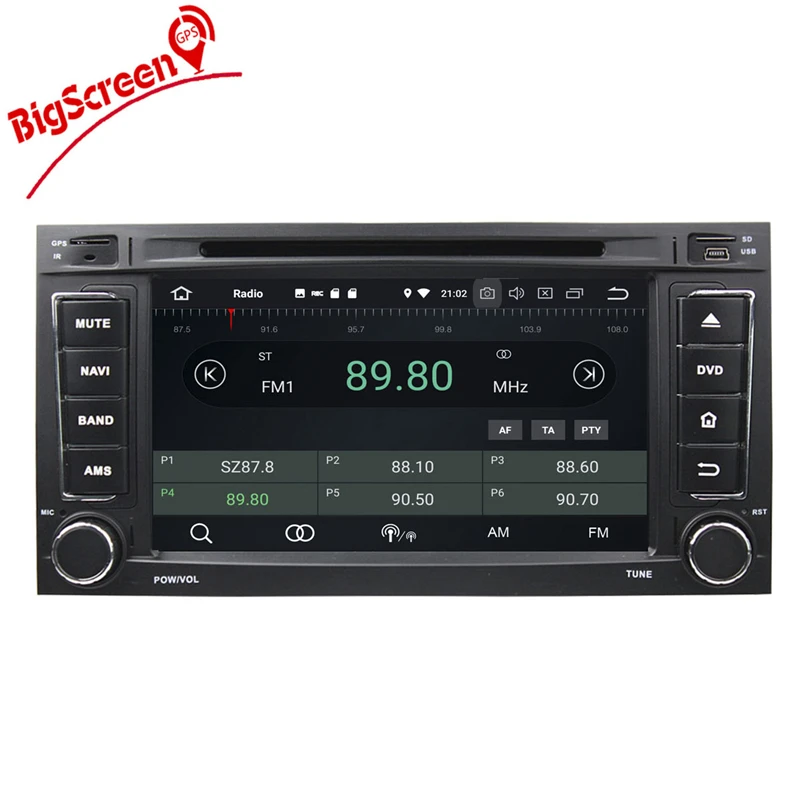Top Octa Core Android 8.0 2 din 7 inch Car DVD For VW Touareg Multivan T5 2004-2011 GPS 4G Radio RDS Steering wheel Canbus 5