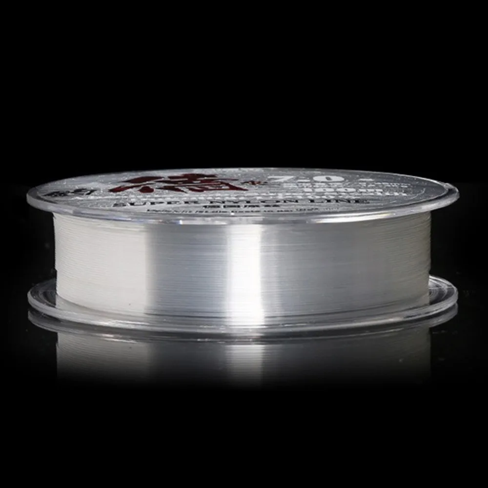 LumiParty 100m Abrasion Resistant Monofilament Fishing Line, Superior Mono Nylon Fish Line Great