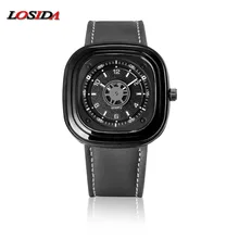 Losida G Стиль модные Shock спортивные Для мужчин S Часы лучший бренд роскошные кожаные Бизнес кварц-часы Для мужчин наручные часы Relogio masculino