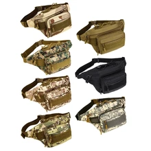 Молл военная сумка через плечо мужская штурмовая 1000D нейлоновая поясная сумка для путешествий Мужская поясная сумка для сотового телефона Clutc