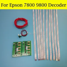 Large format Chip Decoder for Epson Stylus PRO 7800 9800 printer 7800XL chip decoder use for T5621 refillable ink cartridge Large format Chip Decoder for Epson Stylus PRO 7800 9800 printer 7800XL chip decoder use for T5621 refillable ink cartridge