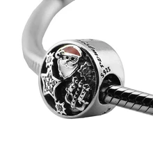 Подходит для Pandora шармы Браслеты Рождество Joy бусины с прозрачным CZ стерлингового серебра 925-ювелирные изделия бусины