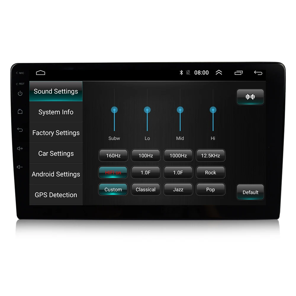 Top EKIY Android Car Multimedia Playe Car Radio Multimedia Video Player Navigation GPS For Honda Civic 2006-2011 No 2 Din Dvd Raido 3