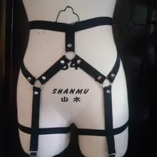 Модный пастельный Готический эластичный пояс для чулок со стразами Готический бандаж для ног с зажимом сексуальное женское белье Пояс для чулок розничная