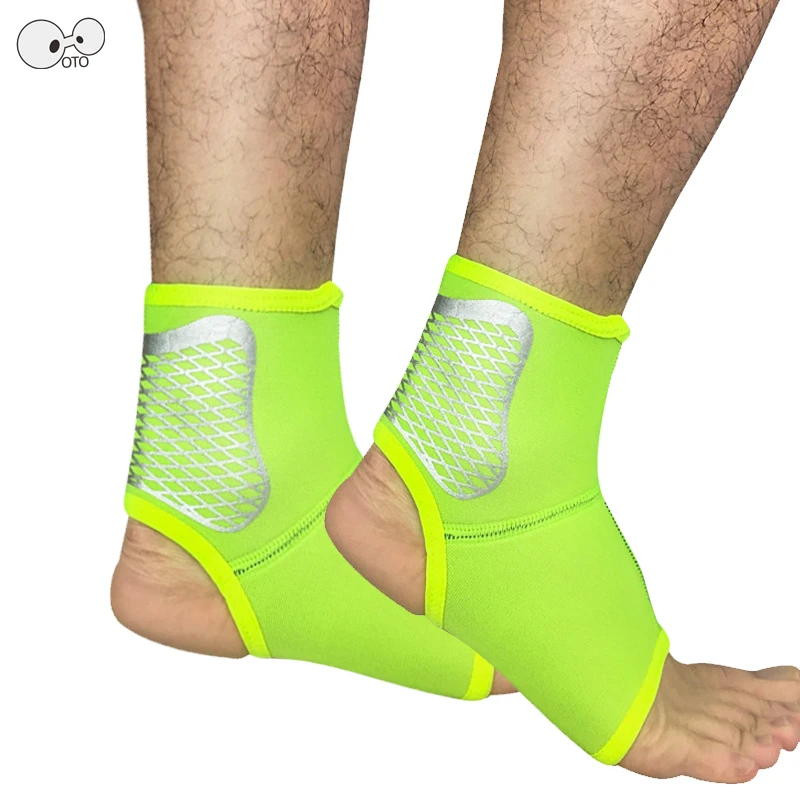 

2 Pcs/pair Neoprene Stretch Sport Safety Ankle Support Gym Running Protector Foot Socks Elastic Foot Guard Fitness Ankle Brace