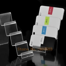 6 шт./партия 4-секционный измельчитель для специй пластиковый Бумажник Стенд мобильный телефон Дисплей Стенд