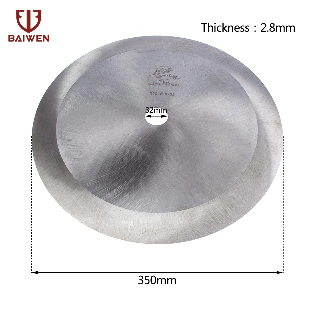 100mm-400mm diamond saw blade cutting stainless steel pipe bar HSS circular saw blade Co5% saw blade for cutting steel Metal