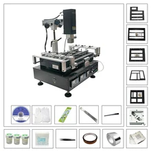 Honton HT R392 BGA сварочные работы машины инфракрасная пайка горячим воздухом станция с универсальными трафареты для сварки