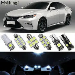 Для Lexus ES автомобиль светодио дный лампы Замена лампы Купол Карта свет лампы Яркий белый 13 шт