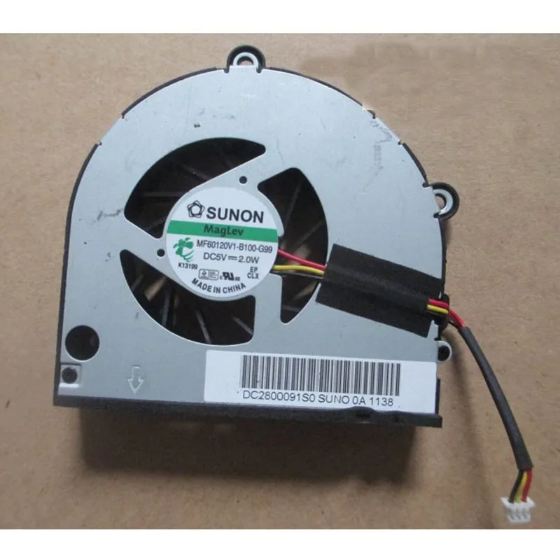 

For SUNON MF60120V1-B100-G99 KSB06105HA AC87 9M25 notebook fan+cooling fan