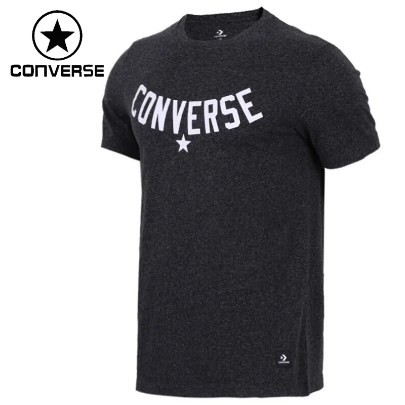 Оригинальный Новое поступление 2018 Converse Для мужчин футболки с коротким рукавом