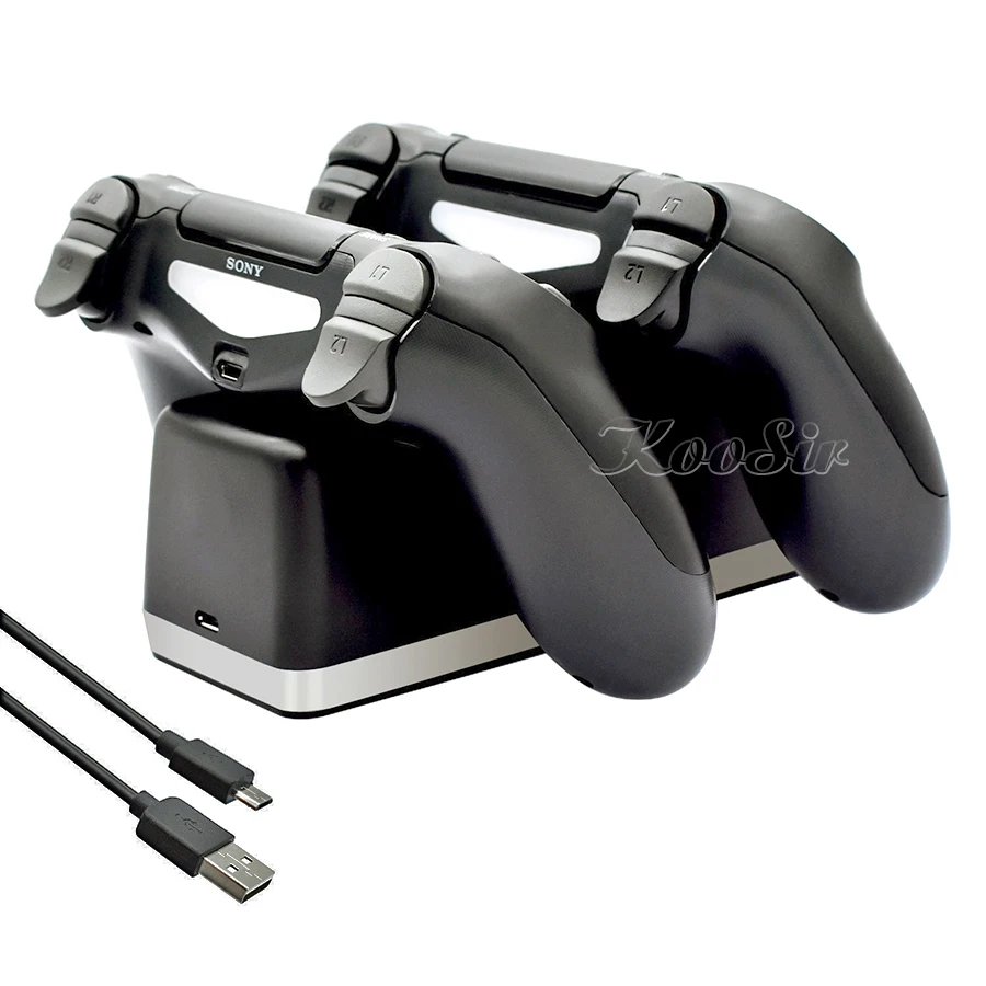 PS4/Slim/Pro беспроводной контроллер USB стойка для зарядного устройства PS 4 геймпад