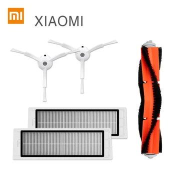 

Original Xiaomi Spare Parts for Robot Vacuum Cleaner 2 Roborock Part Pack of HEPA Filter Side Brush Mopping Cloth Dust box Rolle