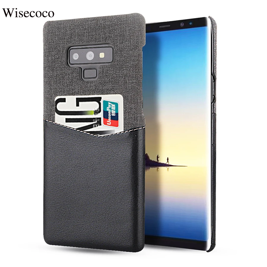 Жесткий чехол Note 9 для Samsung Galaxy 10 8 S8 S9 s10 Plus Роскошный из мягкой ткани тонкий