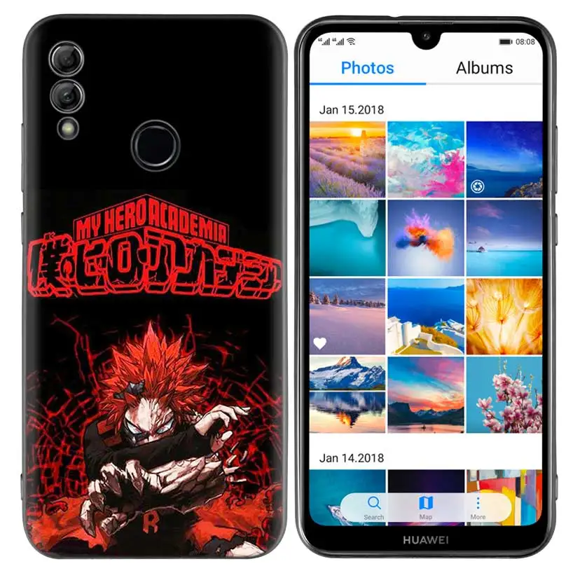My Hero Academia Boku Anime Silicone Phone Case For Honor 8X 8C 8A 8S 10 10I Lite Play V20 Y9 Y7 Y6 Y5 Prime 2018 2019 4
