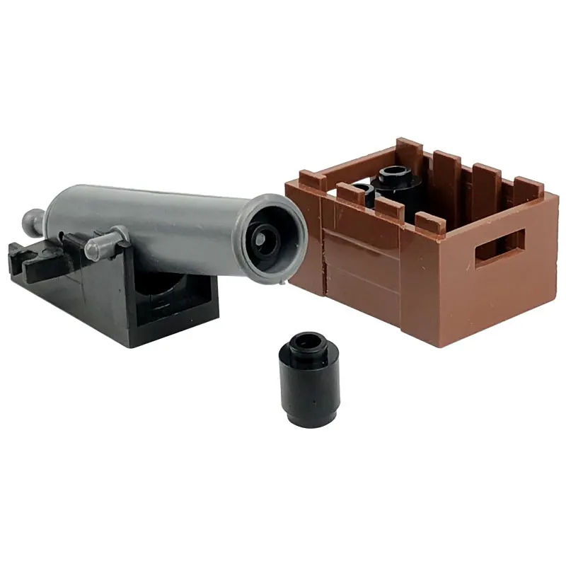 

Legoing Blocks MOC Bricks Military Cannon Set Building Blocks Toys for Children DIY Small Scene Parts Learning Gifts Block Toy