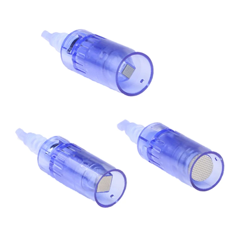 Nano para o Auto Agulhas de Tatuagem Dicas de Agulha Caneta Elétrica Derma Micro Agulhas Baioneta 9 - 12 24 36 42 Pinos Cartucho Dr. a6 50 Pçs 4 50 pçs caneta elétrica derma micro agulhas