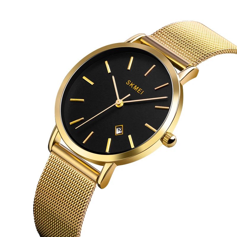 

New SKMEI Relogio Feminino Luxury Brands Ladies Wristwatches Steel Strap Women Watches Ladies Watch Female Quartz Watches 1530